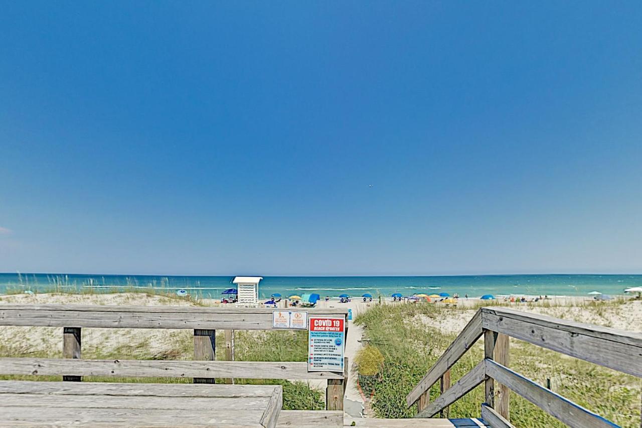 Oceanfront Townhouse Villa Carolina Beach Buitenkant foto